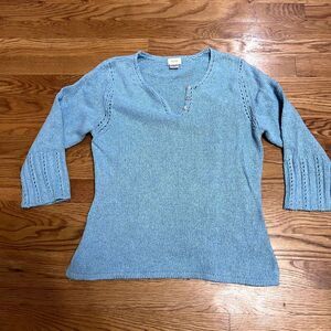 Alps Silk Blend‎ Womens Sweater Small